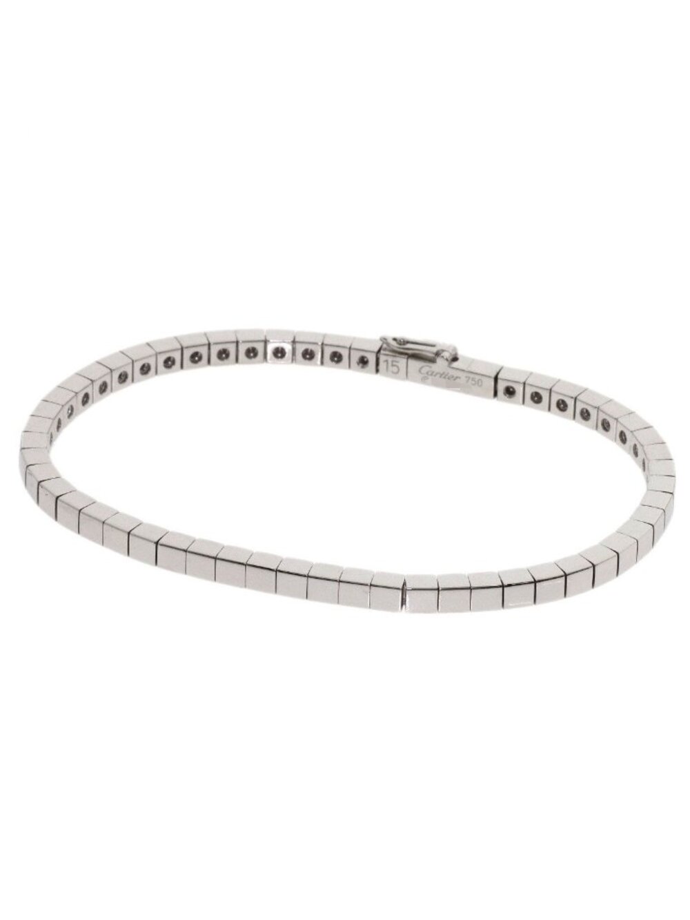 Cartier Lanieres 15 Bracelet 18k White Gold